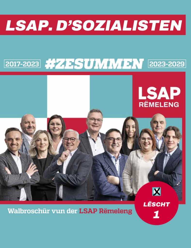 Zéng Joer LSAP-Verantwortung zu Rëmeleng: Vill Ukënnegungen, awer ze wéineg konkret Resultater